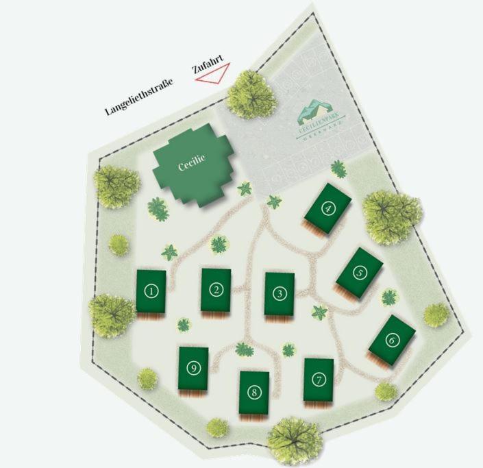 Cecilienpark Oberharz Villa Goslar Eksteriør billede